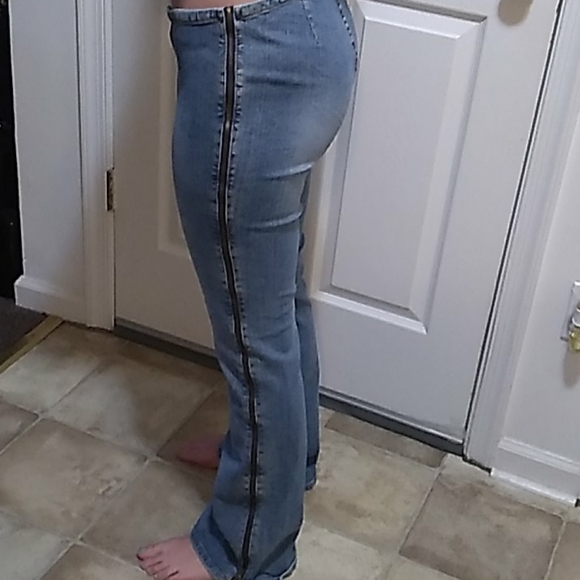 Vintage side zip jeans - Picture 3 of 8
